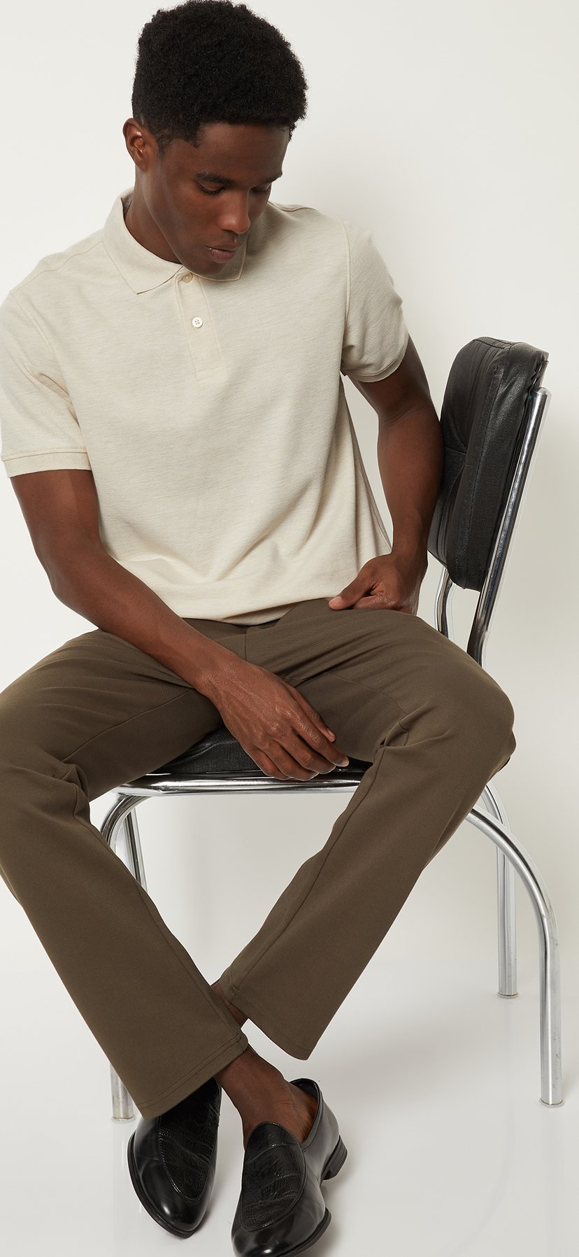 Buy Men Solid Polo T-shirt Online at just Rs. 399.0