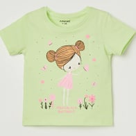 JUNIORS Girls Graphic Print T-shirt