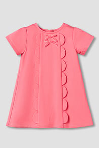 Juniors Solid A-line Dress