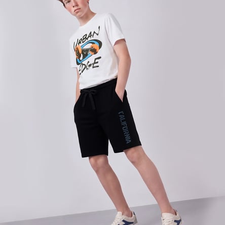 FAME FOREVER Boys Graphic Print Regular Shorts