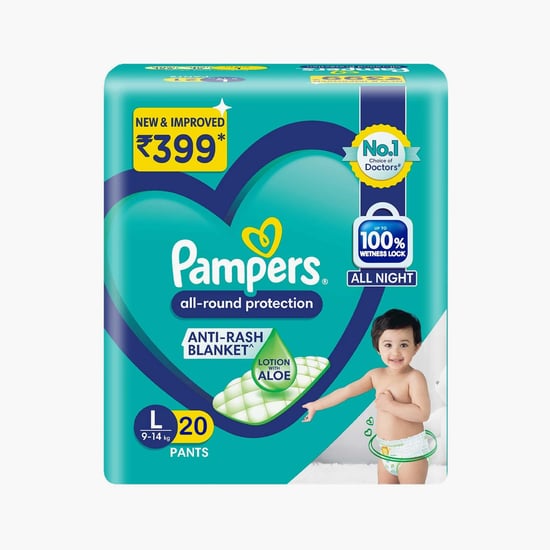 Pampers All-Round Protection Diaper Pants - Size L - 20 Pcs