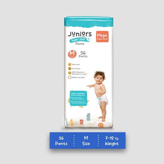 Juniors Super Soft Pants - Size M - 36 Pcs
