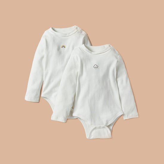 Juniors Solid Bodysuit - Set of 2
