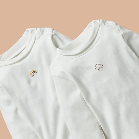 Juniors Solid Bodysuit - Set of 2
