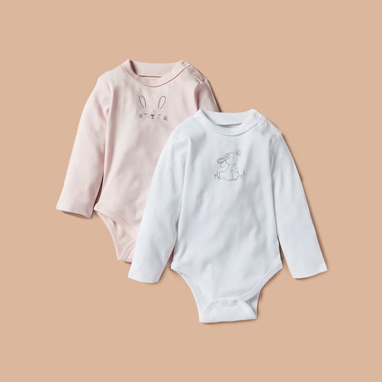 Juniors Printed Bodysuit - Set of 2