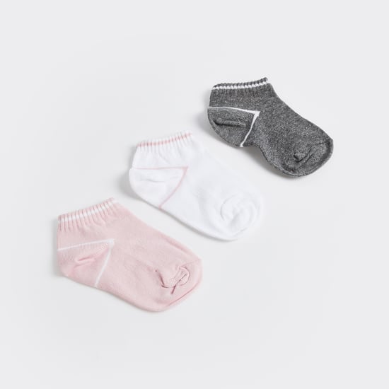 Juniors Assorted Ankle Length Socks - Set of 3
