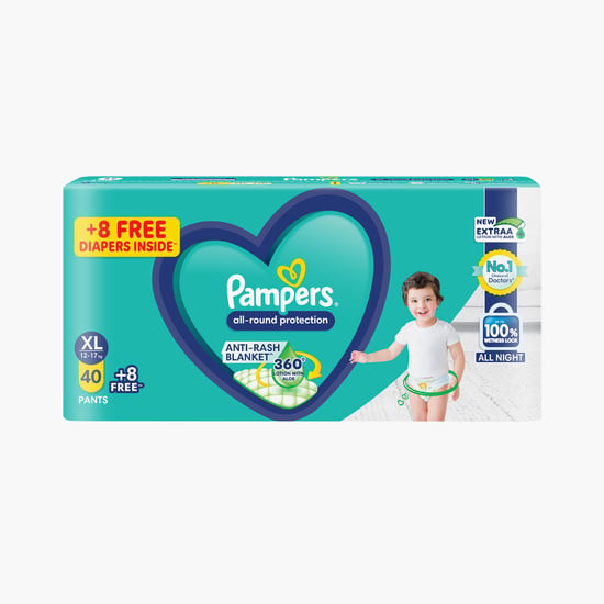 Pampers All-Round Protection Diaper Pants - Size XL - 40 Pcs