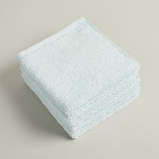 Juniors Solid Hand Towels - Pack of 4