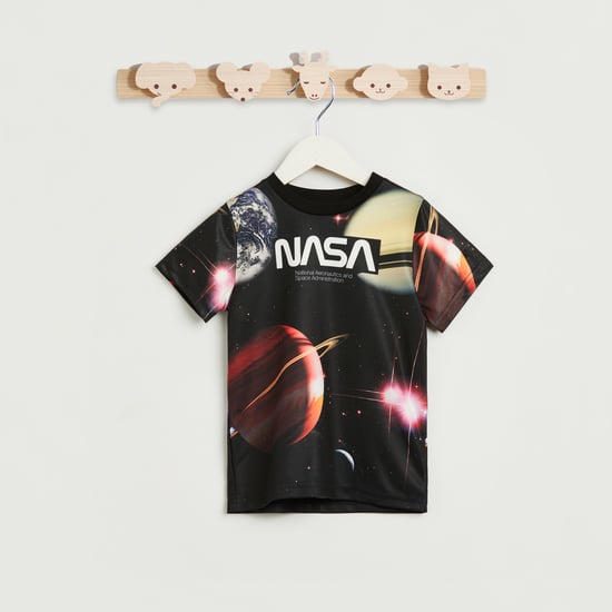 Juniors NASA Print T-shirt