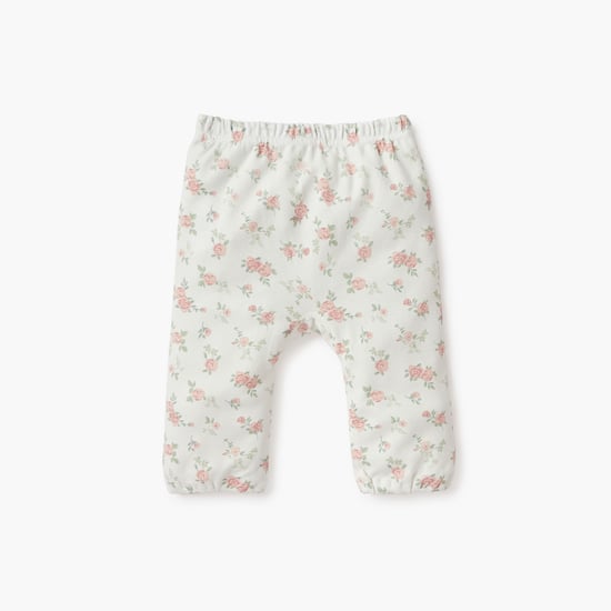 Giggles Floral Print T-shirt and Pyjama Set