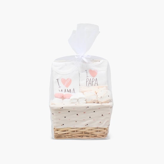 Juniors 12-Piece Heart Print Clothing Gift Set