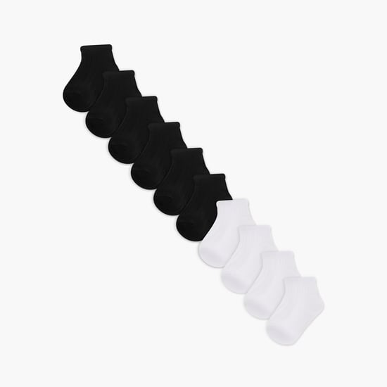 Juniors Assorted Socks Elasticated Hem - Set of 5