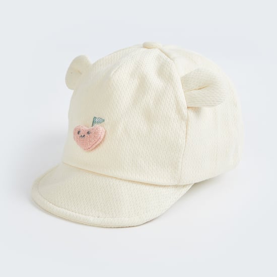 Girls Applique Baseball Cap