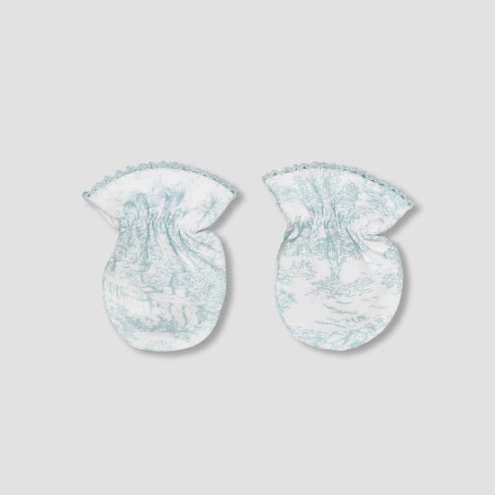 Giggles Printed Mittens