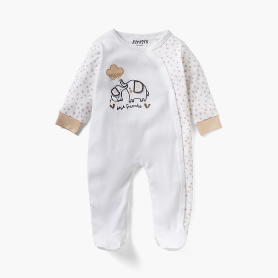 Orange & Lime Boys Sleepsuit