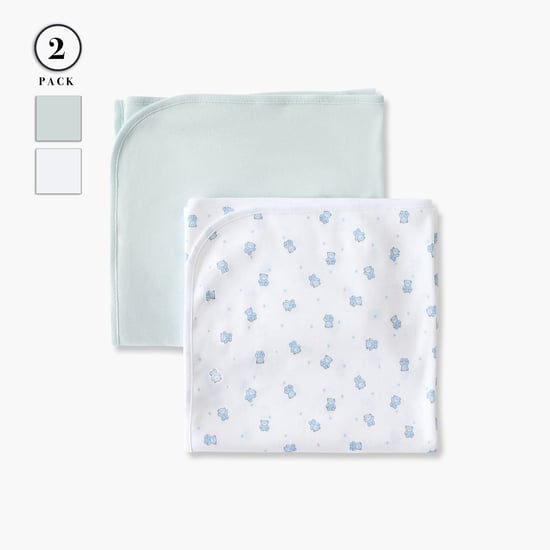 Juniors Assorted Receiving Blanket - Set of 2