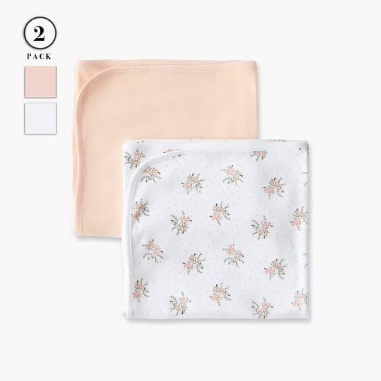 Juniors Assorted Receiving Blanket - Set of 2