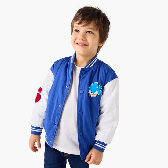 Juniors Sonic the Hedgehog Applique Jacket