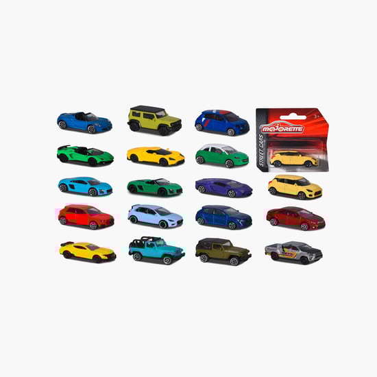 Majorette 1-64 Scale Die-Cast Street Cars Assorted