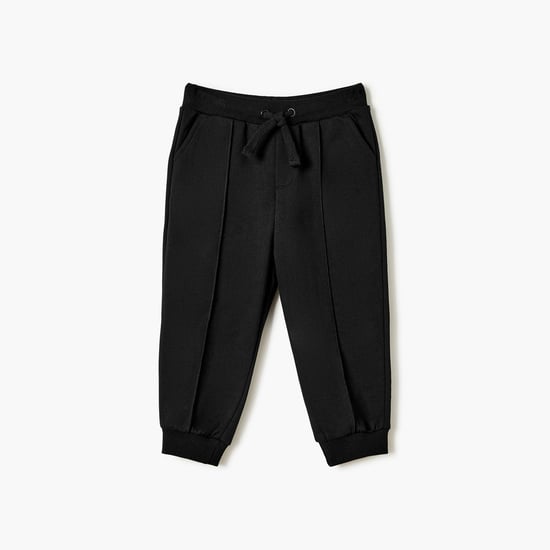 Juniors Panelled Joggers with Drawstring Closure and Pockets