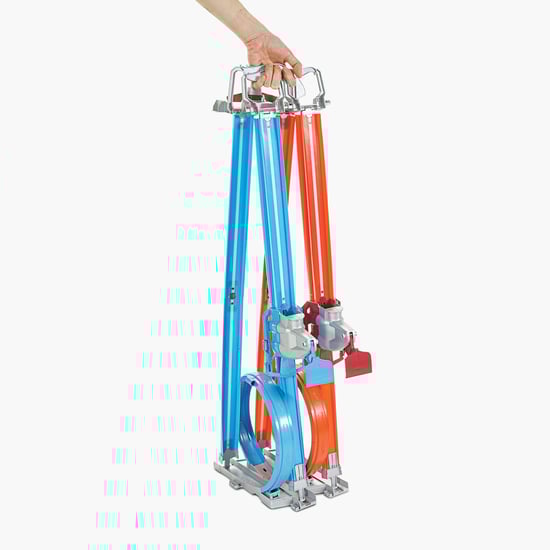 Hot Wheels Double Loop Dash Trackset with 2 Vehicles