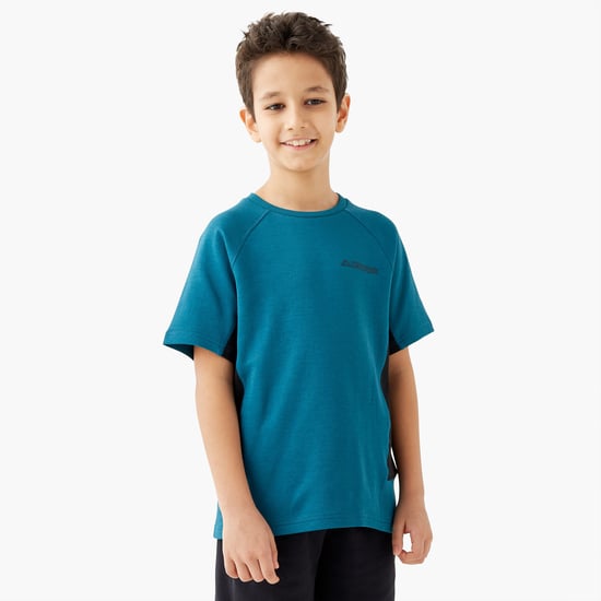 Kappa Colourblocked T-shirt with Raglan Sleeves