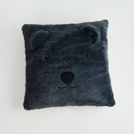 Juniors Ear Applique Fur Cushion