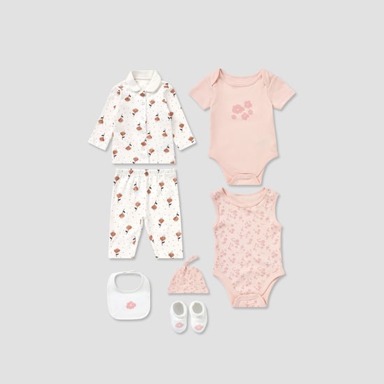 Juniors 8 Piece Floral Print Clothing Gift Set