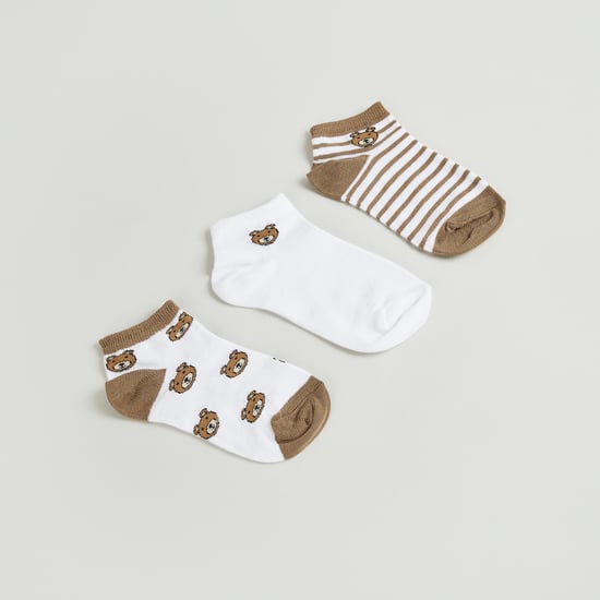 Juniors Assorted Ankle Length Socks - Pack of 3