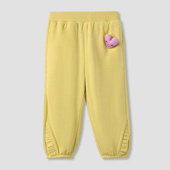 Juniors Heart Applique Elasticated Joggers