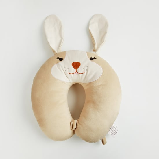 Juniors Bunny Applique Neck Pillow