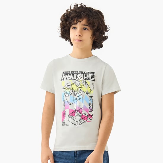 Juniors Graphic Print T-shirt