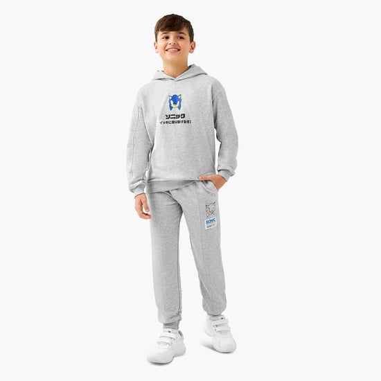 Juniors Sonic The Hedgehog Printed Sweatshirt and Joggers Set