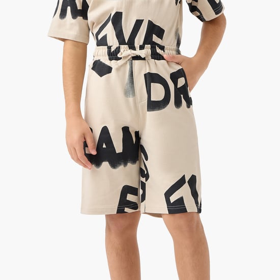 Juniors Printed Shorts