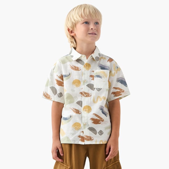 Juniors Printed Shirt