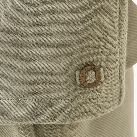 Eligo Textured Shirt and Cargo Shorts Set