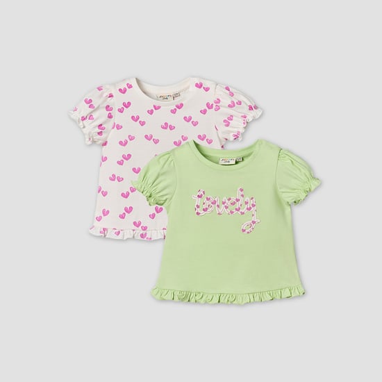 Juniors Printed Top - Set of 2