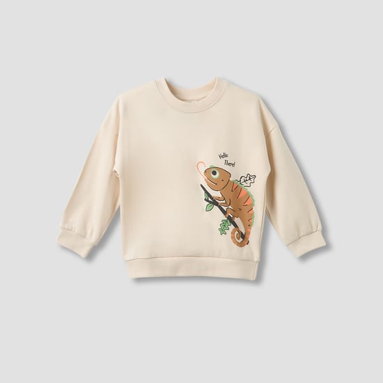 Juniors Printed Sweatshirt