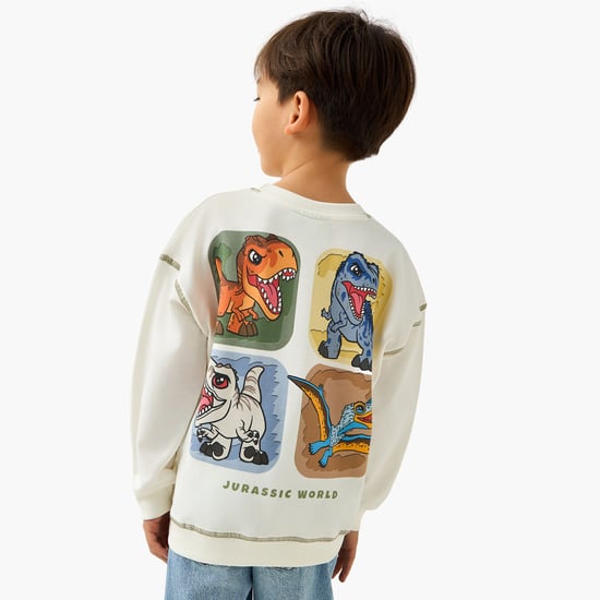 Juniors Jurassic World Print Sweatshirt