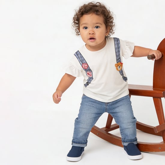 Juniors Printed Top
