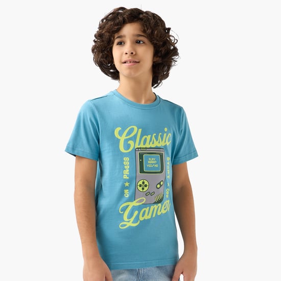 Juniors Graphic Print T-shirt
