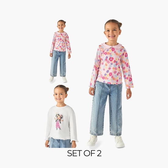 Juniors Assorted T-shirt - Set of 2