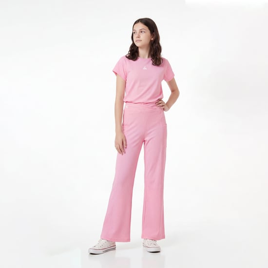 Junior Sports Ribbed Flared Trousers