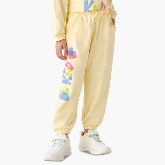 Juniors Printed Joggers with Pockets