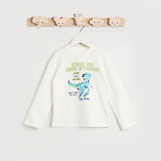 Juniors Printed T-shirt with Joggers - Set of 2