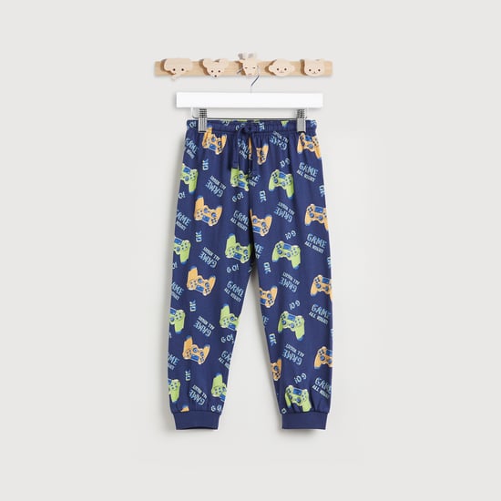 Juniors Printed T-shirt with Joggers - Set of 2
