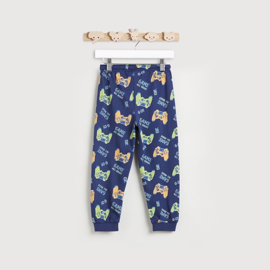 Juniors Printed T-shirt with Joggers - Set of 2