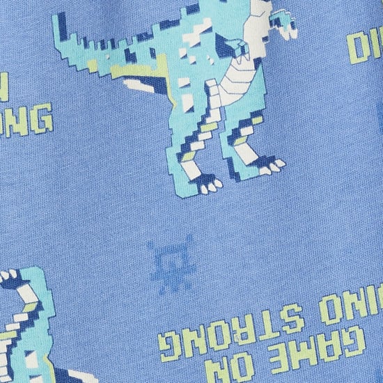 Juniors Printed T-shirt with Joggers - Set of 2