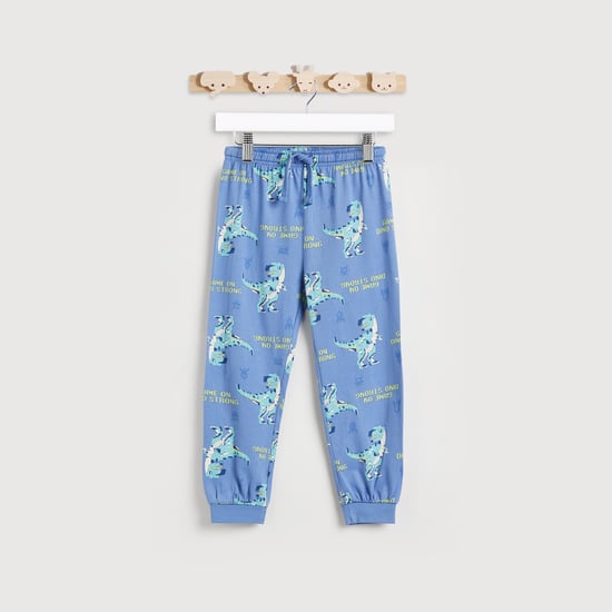Juniors Printed T-shirt with Joggers - Set of 2