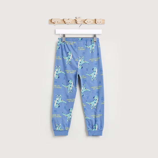 Juniors Printed T-shirt with Joggers - Set of 2